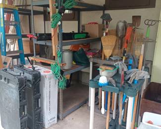 Racks and yard tools