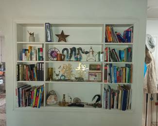 Books and decor