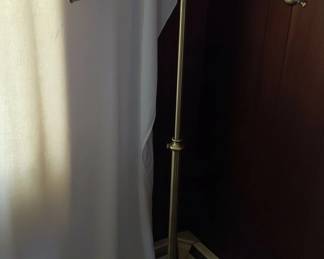 Adjustable Brass Pharmacy Floor Lamp
