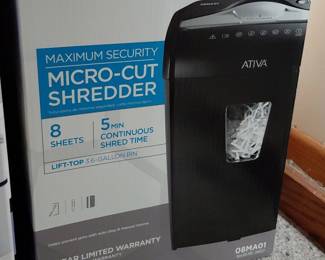 MicroCut Paper Shredder