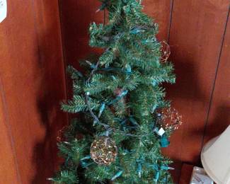 Artificial Christmas Tree with Natural Trunk third image