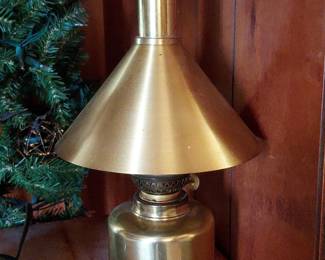 Brass Oil Lamp