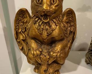 Windstone Editions Batwing Cat Gargoyle
