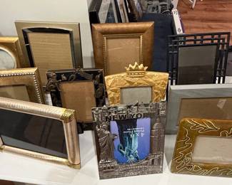 Assorted Decorative Picture Frames