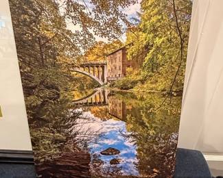 Trish Pedaline Lantermans Mill Mill Creek Park Canvas Print