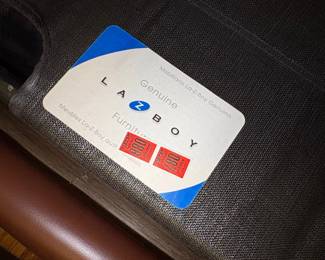 LaZBoy Genuine Leather Sofa fourth image