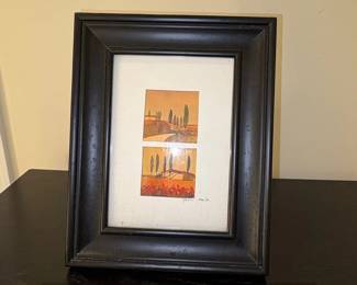 Framed Print by James Wiens with Landscape Scene