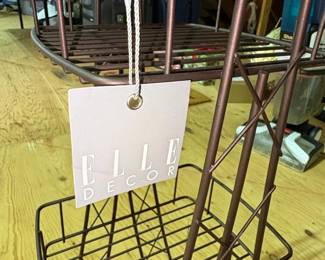 ELLE DECOR Tier Wire Basket Stand second image