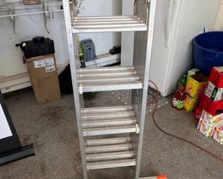 Werner M ft Industrial MultiPosition Aluminum Ladder
