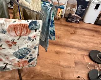 Floral and Pumpkin Print Fabric by the Yard second image