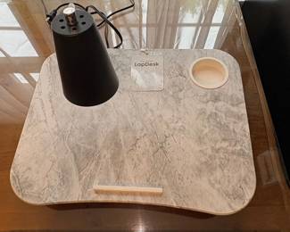 LapGear LapDesk with Builtin Light and Cup Holder