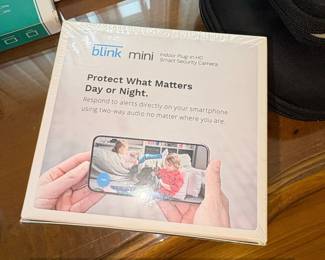 Blink Mini Indoor PlugIn HD Smart Security Camera second image