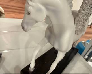 Silver Lining Trail of Painted Ponies Pegasus Figurine second image