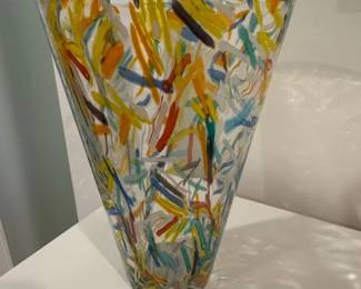 Colorful Glass Vase