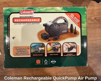 Coleman Rechargeable QuickPump Air Pump