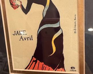 Jane Avril Poster by Henri de ToulouseLautrec second image