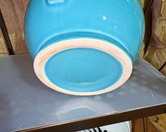 Turquoise Fiesta Disc Water Jug second image
