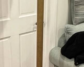 Torchiere Floor Lamp with Frosted Glass Shade