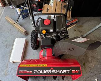 PowerSmart cc inch TwoStage Snow Blower with Electric Start