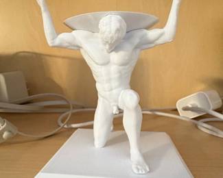 D Printed Atlas Figurine  Functional Stand