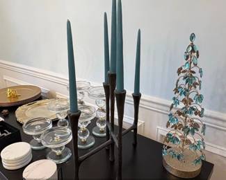 Modern Abstract Candlestick Roots Candelabra