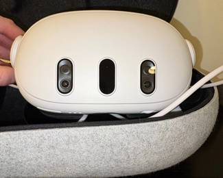 Meta Quest VR Headset with Controllers and Charging Dock fourth image