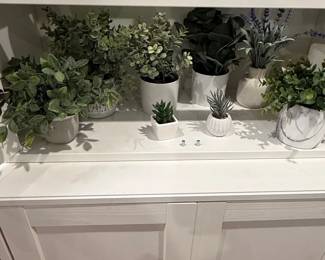 Assorted Faux Potted Plants