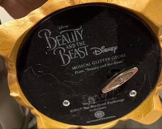 Disney Beauty and the Beast Musical Glitter Globe second image