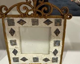 Ornate Scrollwork Photo Frame