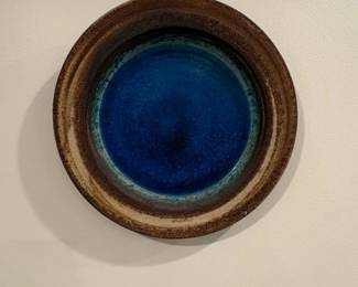 MidCentury Modern Ceramic Decorative Plate by Knabstrup