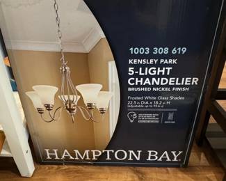 Hampton Bay Kensley Park Light Chandelier