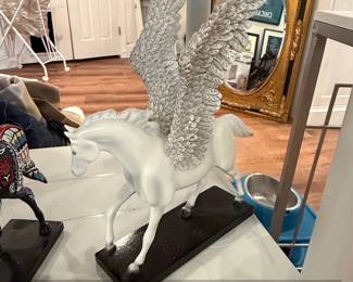 Silver Lining Trail of Painted Ponies Pegasus Figurine