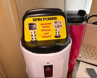 Bell Howell Spin Power Pro Tower Surge Protector with Device Stand second image