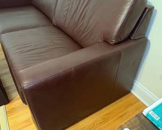 LaZBoy Genuine Leather Sofa second image