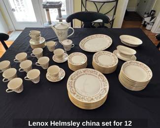 Lenox Helmsley china set for