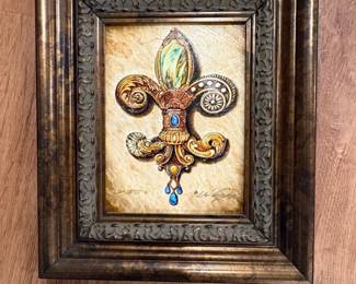 Brad Thompson Fleurdelis Artwork