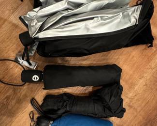Compact Automatic Folding Umbrella Set
