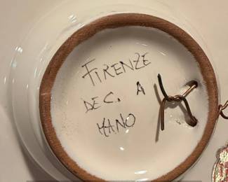 Artigianato Fiorentino Florentia HandPainted Ceramic Bowl third image