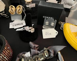 Christian Dior Clip-On Earrings, Chanel Earrings