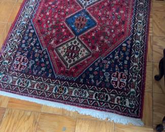 Hand-Woven Tribal Medallion Area Rug 76 x 42