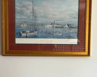 "Bay Country Landing" Print Signed by Paul McGehee
