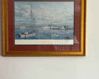 "Bay Country Landing" Print Signed by Paul McGehee