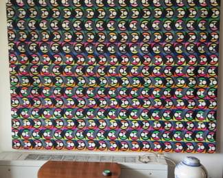 Large Geometric Painting 74 x 67