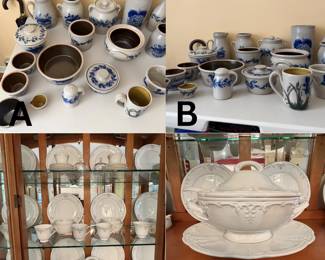A. & B. Salmon Falls Pottery 