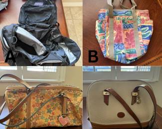 Dooney & Burke Purses, Athletic Bags 