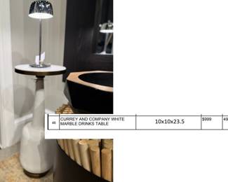 CURREY DRINKS TABLE