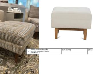 PERFORMANCE OTTOMANS