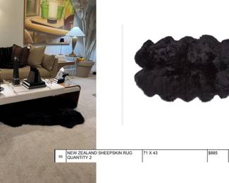 SHEEPSKIN RUG