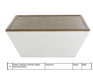 ROWE TOPSAIL COCKTAIL TABLE