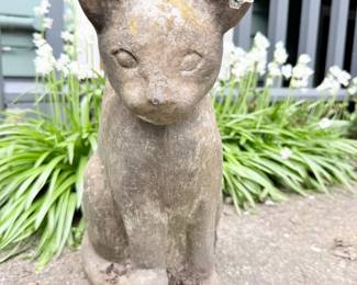 47 OutdoorConcreteCatSculpture